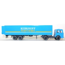 Ciężarówka MAN Diesel Kerkhoff Wohnmöbel - Wiking H0